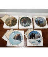 VNTG! Bear Tracks W S George Plates LOT 5 John Seerey-Lester Grizzly +CO... - $89.09