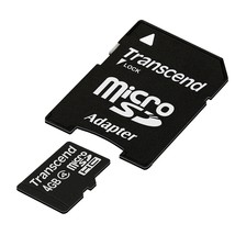 Transcend 4 GB Class 4 microSDHC Flash Memory Card TS4GUSDHC4 - $19.99