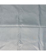 Satin Gray Pin Stripped Suit Lining Light Weight Acetate/Poly 44&quot; x 4 1/... - £14.80 GBP