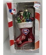 Philadelphia Phillies Christmas Stocking Ornament With Box - £10.66 GBP