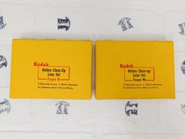 Kodak Retina Close-Up Lens Set Type R &amp; Type N (5 Total Lenses) - £54.26 GBP