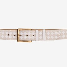 The Cenova White Calfskin Belt image 4
