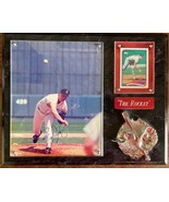 Roger Clemens Autographed Plaque 1989 Topps Card - $49.49