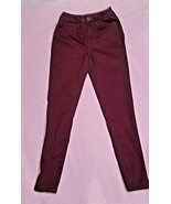 SO High Rise Stretch Maroon Color Jeggings 5-Pocket Design Women’s SZ 0 ... - $9.00