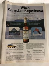 vintage Canadian Mist Contest Print Ad Advertisement 1979 pa1 - £6.20 GBP