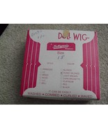 Vintage Dollspart Size 15 Honey Blonde Girl Hair Doll Wig NIB - $18.81