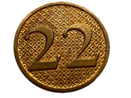 CIRCA 1919-1937, 22nd REGIMENT, NEW YORK STATE GUARD TYPE II, COLLAR DIS... - $284.31 MXN