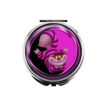 1 Cheshire Cat Portable Makeup Compact Double Magnifying Mirror - $13.85