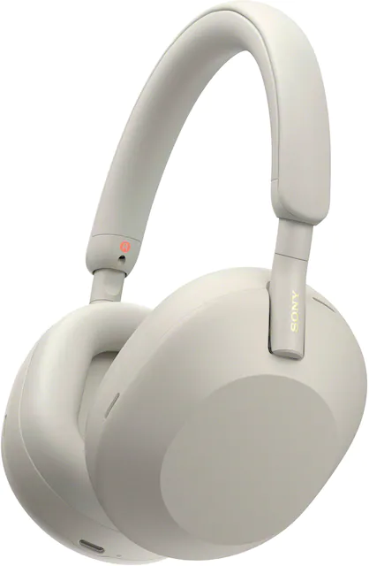 Sony WH-1000XM5 Wireless Noise-Canceling Headphones - Silver WH1000XM5/S - £156.74 GBP