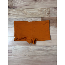 Treasure &amp; Bond Girls Swim Bottom Orange Stretch Knit Boy Shorts Swimwear L New - £5.34 GBP