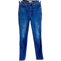 Madewell Blue 10 inch High Rise Skinny Jeans 5 Pocket Design Size 27 Denim - £21.79 GBP