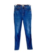 Madewell Blue 10 inch High Rise Skinny Jeans 5 Pocket Design Size 27 Denim - £21.90 GBP