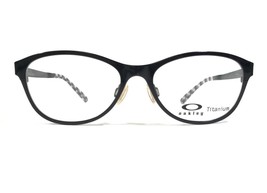Oakley Promotion OX5084-0352 Polished Black Eyeglasses Frames Round 52-1... - £76.85 GBP