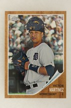 2011 Topps Heritage Chrome 295/1962 Victor Martinez C186 Baseball Card Tigers - £3.87 GBP