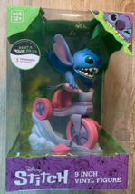 New Disney Stich 9 Inch 9” Vinyl Figure Tricycle  By Culturefly Brand New In Box - $69.29