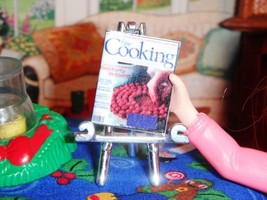 Fine Cooking Desserts Home Magazine fits Fisher Price Loving Family Dollhouse - £2.31 GBP