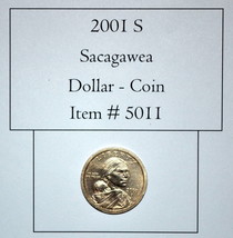 2001 S – Sacagawea Liberty Dollar, # 5011, Sacagawea Dollar, vintage coi... - $26.70