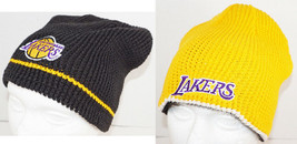 La Los Angeles Lakers Nba Basketball - Black + Yellow Reversible B EAN Ie Cap Hat - £14.15 GBP