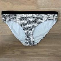 CALIA by Carrie Underwood Island Geo Wide Banded Printed Bikini Bottoms Medium - £19.02 GBP