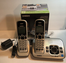 UNIDEN Cordless Wireless Phone Answering System telephone 2 phones - $26.14