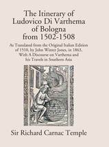 The Itinerary Of Ludovico Di Varthema Of Bologna From 1502 To 1508 [Hardcover] - £21.99 GBP