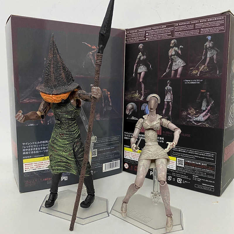 Silent Hill 2 Figure  Red Pyramd Thing Figma SP055 Sp-061 Bubble Head Nurse - £24.71 GBP