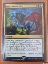 Oko's Hospitality Magic The Gathering Rare Throne Of Eldraine 312 Instant - $2.37