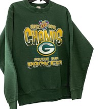 1997 Green Bay Packers Super Bowl Champs XXXI Crew Neck Sweatshirt Mens L - £12.74 GBP