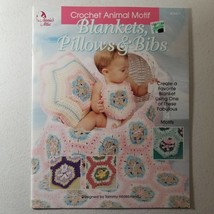 Crochet Animal Motif Blankets, Pillows & Bibs Annie's Attic - $9.98