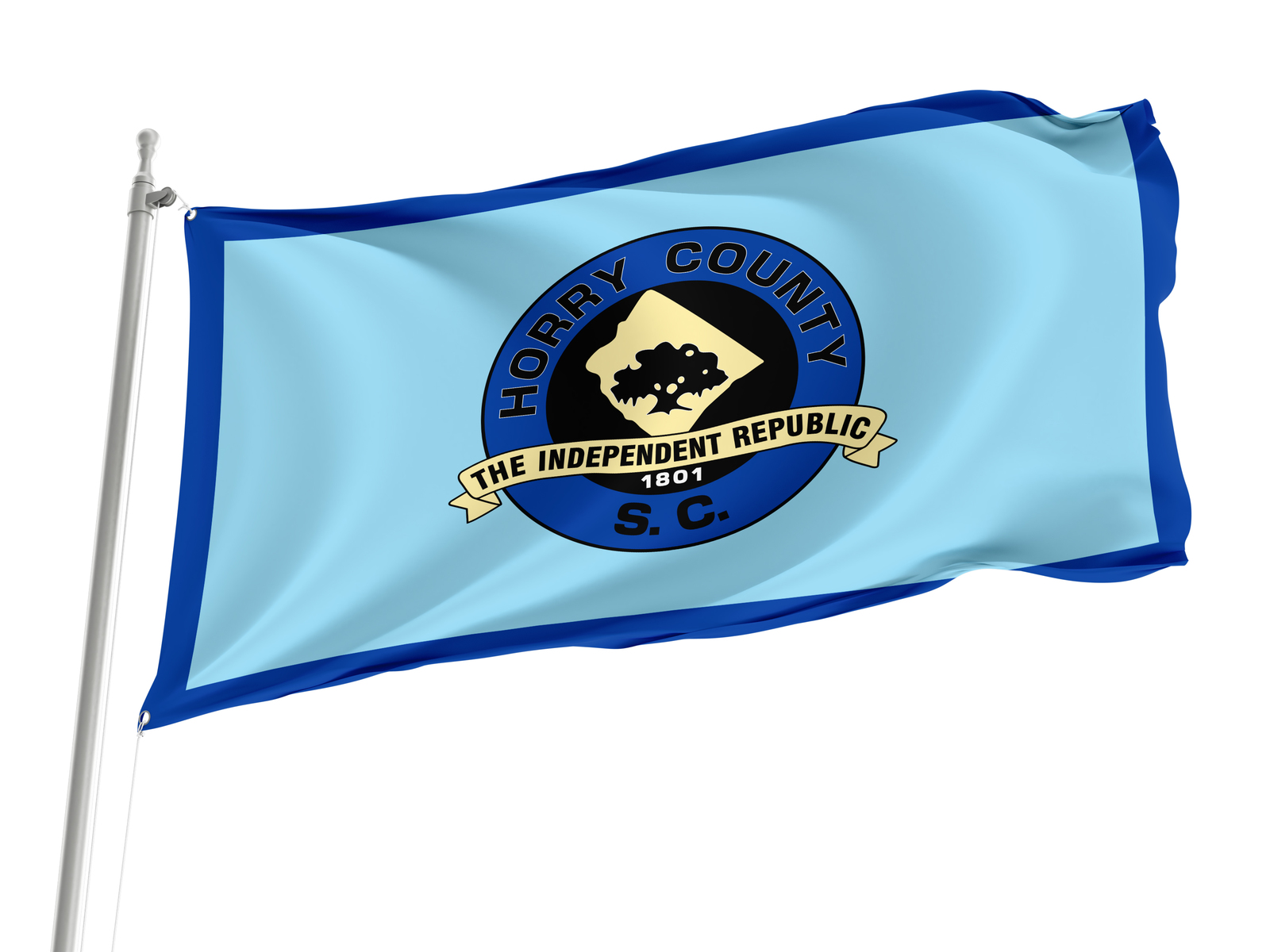 Primary image for Horry County, South Carolina Flag,Size -3x5Ft / 90x150cm, Garden flags