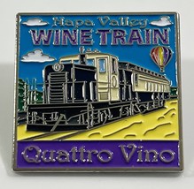 Napa Valley Wine Train Lapel Hat Pin Quattro Vino Dinner Vineyard Winery... - $7.91