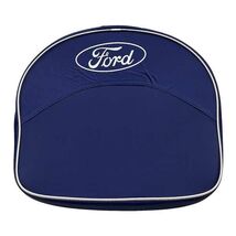 Universal 19" Farm Tractor Blue Pan Seat Cover Cushion Fits Ford w/Pan S... - $36.09