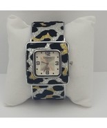 STRADA Ladies Animal Print Leopard Print Cuff Bracelet Watch - £31.34 GBP