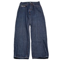 Sean John Jeans Youth 12 24x26 Boys Blue Denim Long Pants Dark Wash  - $19.68