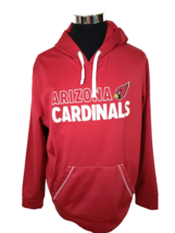 Arizona Cardinals NFL Team Apparel Hoodie Sweatshirt Pullover Size Large Red TX3 - £15.18 GBP