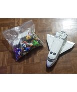 Huge lot playmobil inc. 6196 Mission Geo Space Shuttle 11 figures &amp; 100+... - $41.16 CAD