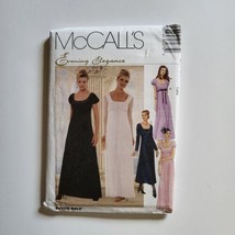 McCalls 9107 Misses 14-18 Lined Dress Formal Evening Gown Prom Vintage 90s - $15.83