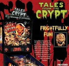 Tales From The Crypt Pinball Flyer Horror Zombie NOS 1993 Retro 8.5&quot; x 11&quot; - £19.80 GBP