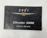 2001 Chrysler 300M Owners Manual Handbook OEM N01B26008 - £39.56 GBP