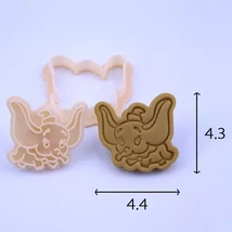 Disney Stitch Cookie Cutter Dumbo Anime Figures Biscuit -Random Color Du... - $3.82