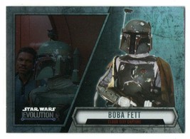 2016 Topps Star Wars Evolution #53 Boba Fett Bounty Hunter  - $0.89