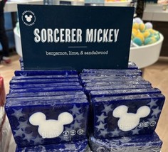 Disney Parks Basin Sorcerer Mickey Mouse Icon Soap NEW SEALED 1 Bar Berg... - $11.99