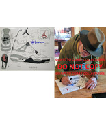 Tinker Hatfield signed autographed Nike Air Jordan IV 11x14 photo COA wi... - £311.61 GBP