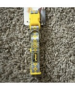 Harry Potter Hufflepuff Pet Collar Size S Dog Collar 10-14&quot; Yellow D-Cli... - $19.16 CAD