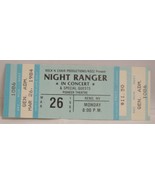 NIGHT RANGER - VINTAGE 1984 UNUSED WHOLE CONCERT TICKET - €12,74 EUR
