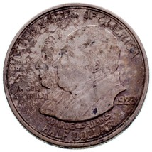 1923-S 50C Monroe Commemoratif Demi Dollar En État XF, Patine Originale - $49.57