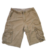 PLUGG Jeans Co. Men’s Khaki Cargo Shorts Size 30 - Causal Distressed - $22.80 CAD