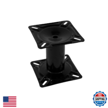 Wise 8WD1251 Boat Seat Pedestal - 7" Height, Black Powder Coated Finish - $40.89