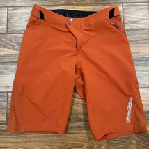 Troy Lee Designs $119 Nwot Ruckus Short Shell Solid Red Clay 36 - £43.20 GBP