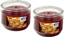 Mainstays 11.5oz Scented Candle 2-Pack (Warm Apple Pie) - £19.20 GBP